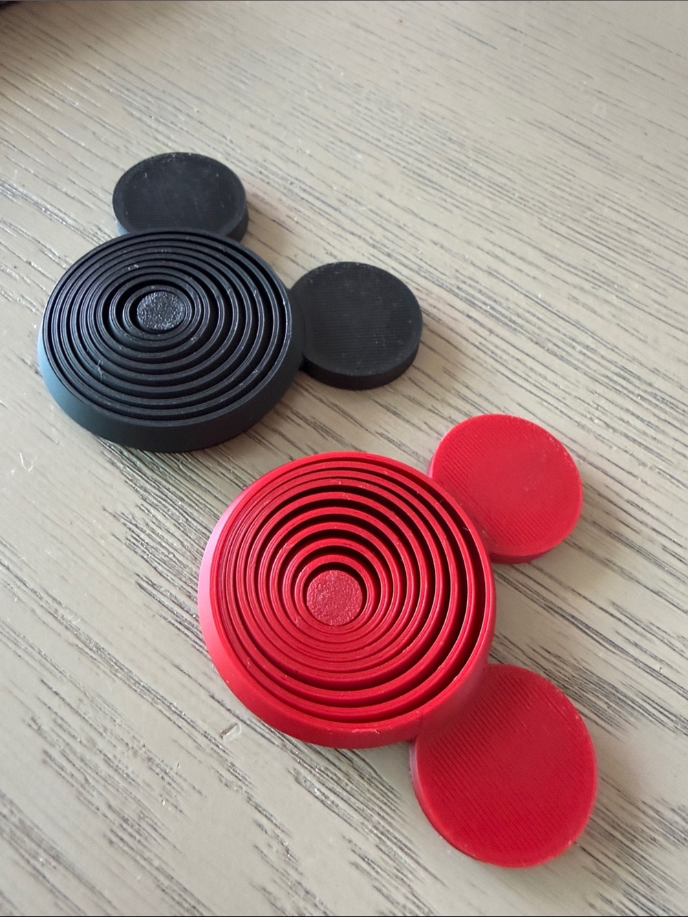 3D Printed Magnetic Mickey Mouse Hexagon Fidget Toy